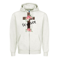 Oatmeal Heather Forgiven Zipper Hoodie - Bettercallsaul