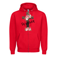 Red Forgiven Zipper Hoodie - Bettercallsaul