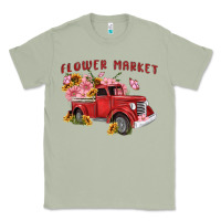 Matcha flower market Classic Tee - MaliasSmallBusiness
