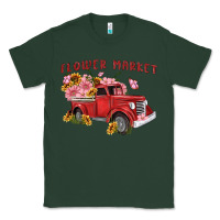 Sports Green flower market Classic Tee - MaliasSmallBusiness