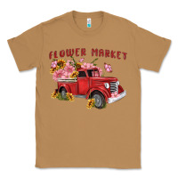 Toasted Coconut flower market Classic Tee - MaliasSmallBusiness