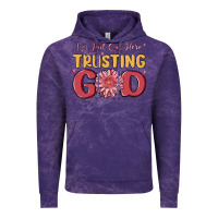 Cloud Purple i’m just out here trusting god Vintage Hoodie - MaliasSmallBusiness