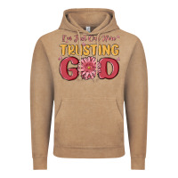 Vintage Coffee i’m just out here trusting god Vintage Hoodie - MaliasSmallBusiness