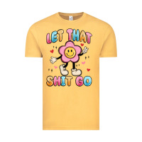 Vintage Mustard let that shit go Vintage Tee - MaliasSmallBusiness