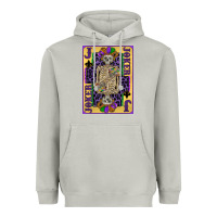 Moon Dust joker mardi gras skeleton Heavyweight Hoodie - CowGirlArtShop