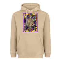 Mushroom joker mardi gras skeleton Heavyweight Hoodie - CowGirlArtShop