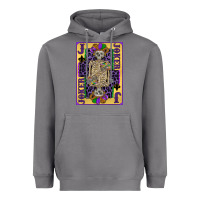 Storm joker mardi gras skeleton Heavyweight Hoodie - CowGirlArtShop
