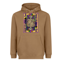 Toasted Coconut joker mardi gras skeleton Heavyweight Hoodie - CowGirlArtShop
