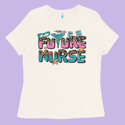 Future Nurse Ladies Tee Designed By Adodesignshop