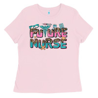 Bubblegum Pink future nurse Ladies Tee - AdoDesignShop