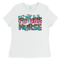 White future nurse Ladies Tee - AdoDesignShop