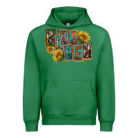 Emerald Western Blessed Urban Hoodie - FaDigitalArtStudio