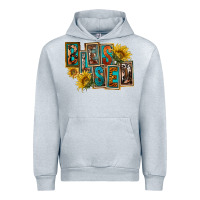 Heather Grey Western Blessed Urban Hoodie - FaDigitalArtStudio