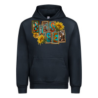 Navy Western Blessed Urban Hoodie - FaDigitalArtStudio