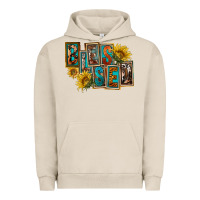 Pigment French Oak Western Blessed Urban Hoodie - FaDigitalArtStudio
