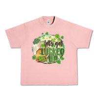 Salmon let's get lucked up Urban Heavy Tee - MaliasSmallBusiness