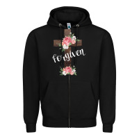 Black Forgiven Zipper Hoodie - Bettercallsaul