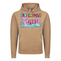 Vintage Coffee birthday girl Vintage Hoodie - MaliasSmallBusiness