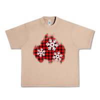 Burro Christmas snowflakes patch Urban Heavy Tee - AdoDesignShop