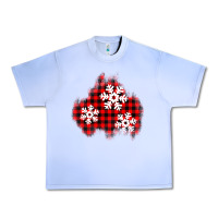 Grape Ice Christmas snowflakes patch Urban Heavy Tee - AdoDesignShop
