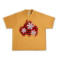 Peanut Butter Christmas snowflakes patch Urban Heavy Tee - AdoDesignShop