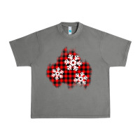 Tornado Christmas snowflakes patch Urban Heavy Tee - AdoDesignShop