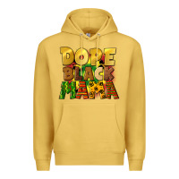 Antique Gold dope black mama juneteenth Premium Hoodie - CowGirlArtShop