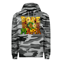 Slate Camo dope black mama juneteenth Premium Hoodie - CowGirlArtShop