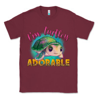 Burgundy i'm turtley adorable Classic Tee - NancyCooperArtShop