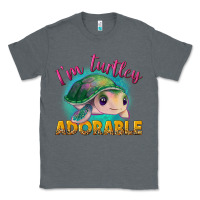 Charcoal Heather i'm turtley adorable Classic Tee - NancyCooperArtShop