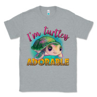 Heather Grey i'm turtley adorable Classic Tee - NancyCooperArtShop