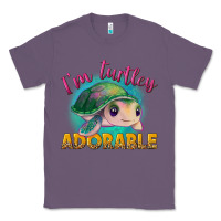 Lavender i'm turtley adorable Classic Tee - NancyCooperArtShop