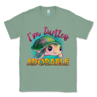 Sage i'm turtley adorable Classic Tee - NancyCooperArtShop