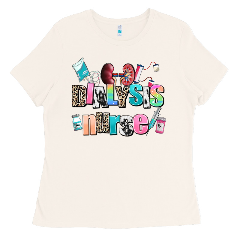 Dialysis Nurse Ladies Tee by AdoDesignShop | Teevron