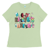Matcha dialysis nurse Ladies Tee - AdoDesignShop