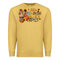 Antique Gold little pumpkin with a lot of spice Premium Sweatshirt - CowGirlArtShop
