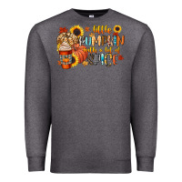 Charcoal Heather little pumpkin with a lot of spice Premium Sweatshirt - CowGirlArtShop