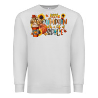 Dove Grey little pumpkin with a lot of spice Premium Sweatshirt - CowGirlArtShop