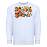 White little pumpkin with a lot of spice Premium Sweatshirt - CowGirlArtShop