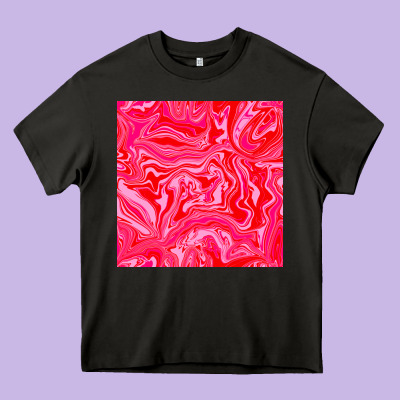 Valentines Day Marble Seamless Pattern Heavy Core Tee Designed By Bundleandbundleshop