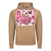 Vintage Coffee breast cancer nails hope Vintage Hoodie - MaliasSmallBusiness