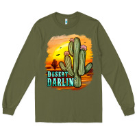 Army Green desert darlin' Long Sleeve Tee - JahusDesignShop