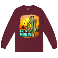 Burgundy desert darlin' Long Sleeve Tee - JahusDesignShop