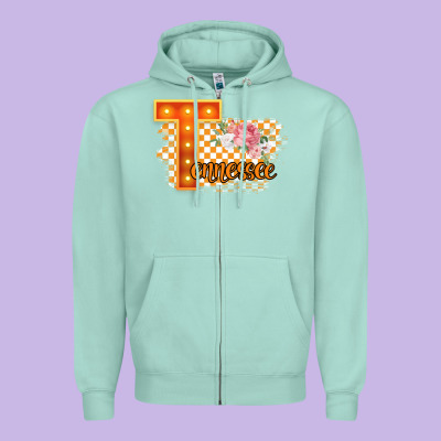 Tennessee Zipper Hoodie Designed By Bettercallsaul