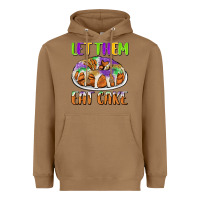 Toasted Coconut let them eat cake Heavyweight Hoodie - CowGirlArtShop