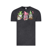 Vintage Black spring gnomes Vintage Tee - MaliasSmallBusiness