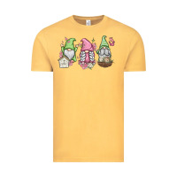 Vintage Mustard spring gnomes Vintage Tee - MaliasSmallBusiness