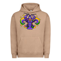 Pigment Burro mardi gras crawfish 2 Urban Hoodie - FaDigitalArtStudio