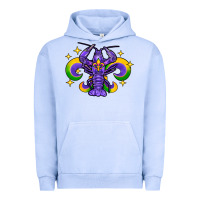 Pigment Grape Ice mardi gras crawfish 2 Urban Hoodie - FaDigitalArtStudio