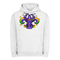Pigment Lunar Rock mardi gras crawfish 2 Urban Hoodie - FaDigitalArtStudio
